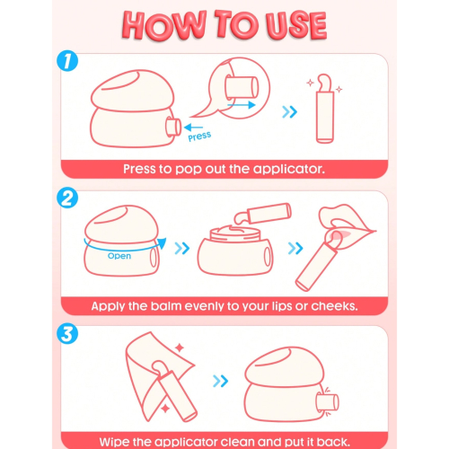 SHEGLAM - Baume à lèvres Hydra Jelly Pocket - Guava Glow