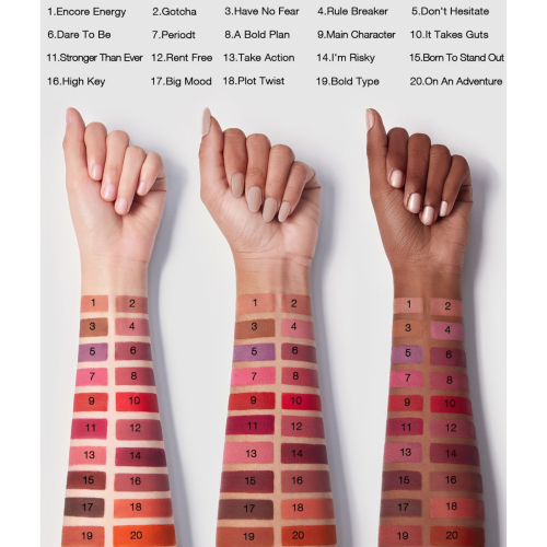 SHEGLAM - Rouge à lèvres mat longue tenue Dynamatte Boom - Periodt