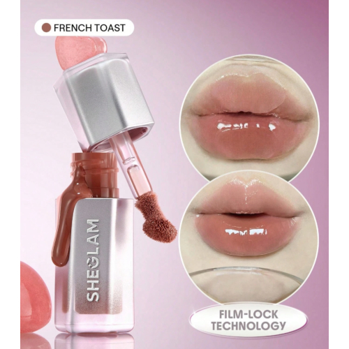 SHEGLAM - Brillant à lèvres Glass Lock Air - French Toast