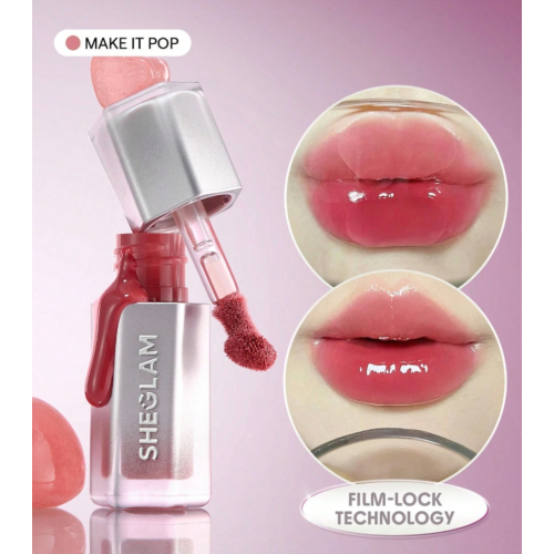 SHEGLAM - Brillant à lèvres Glass Lock Air - Make lt Pop