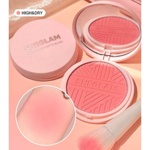 SHEGLAM - Blush Poudre Divine Flush Matte - High & Dry