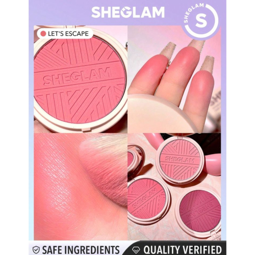 SHEGLAM - Blush Poudre Divine Flush Matte - Lets Escape