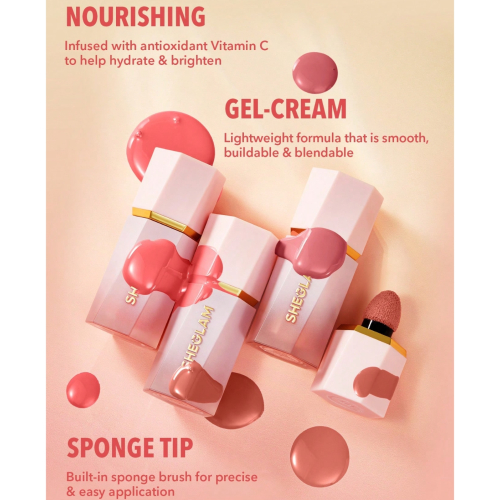 SHEGLAM - Liquid Blush Color Bloom - Cutie Pie