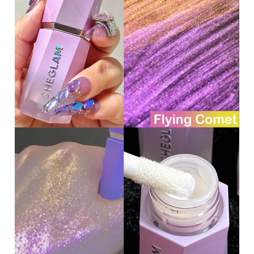 SHEGLAM - Enlumineur liquide Chroma-Glow Bloom - Flying Comet