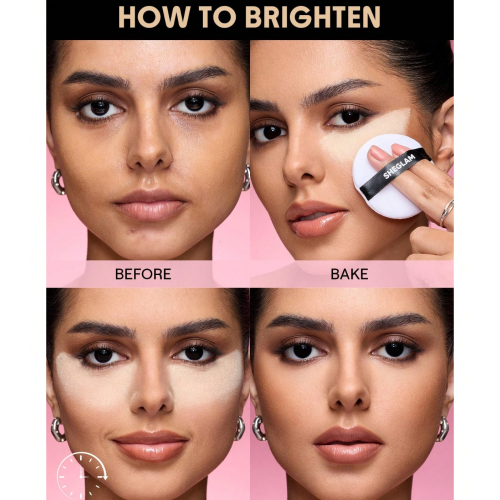 SHEGLAM - Poudre fixante Baked Glow - Banana