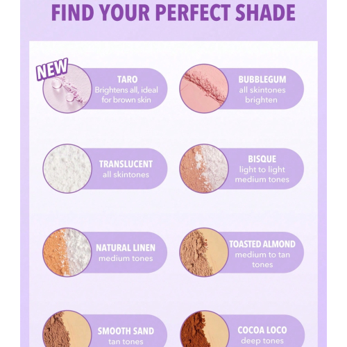 SHEGLAM - Poudre fixante pour le visage et le contour Insta-Ready - Taro