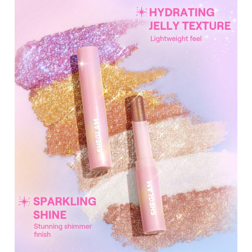 SHEGLAM - Ombre à paupières Crystal Jelly Glaze Stick - Golden Girl