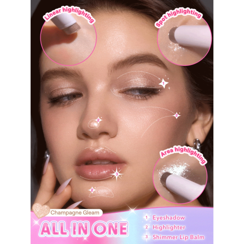 SHEGLAM - Ombre à paupières Crystal Jelly Glaze Stick - Rock Star