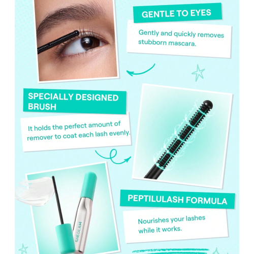 SHEGLAM - Soin démaquillant pour cils Lashlighter EZ Remove