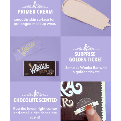 SHEGLAM - *Wonka* - Palette d'ombres à paupières Wonka Bar