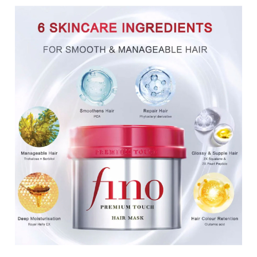 Shiseido - Masque capillaire réparateur Fino Premium Touch