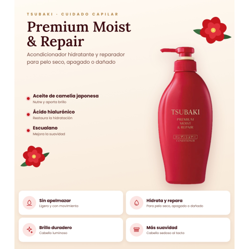 Shiseido - *Tsubaki* - Après-shampooing hydratant Premium
