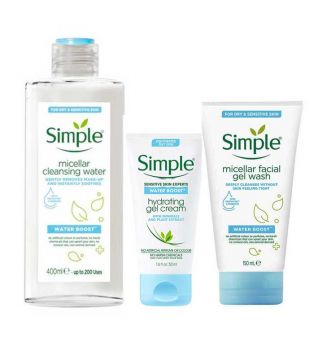 Simple - Pack Water Boost + Gel micellaire cadeau