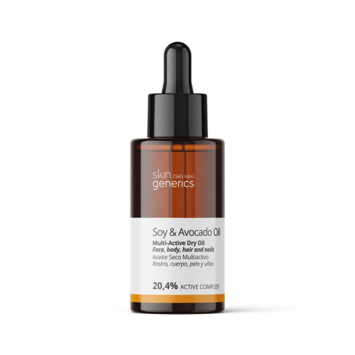 Skin Generics - Huile sèche multi-active d'avocat et de soja
