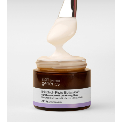 Skin Generics - Masque de nuit raffermissant aux cellules souches d'açaï Bakuchiol + Phyto-Biotics