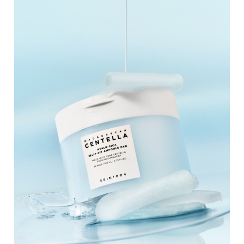 SKIN1004 - *Hyalu-Cica* - Tampons ampoules pour le visage à la centella de Madagascar Jelly-Fit