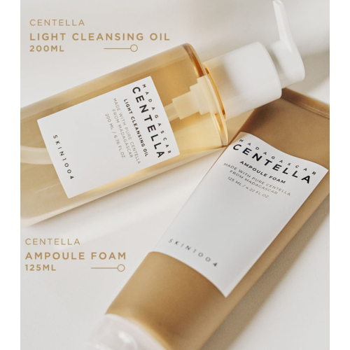 SKIN1004 - Coffret Double Cleansing Duo - Huile nettoyante + Ampoule Foam