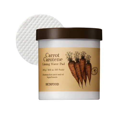 Skinfood - Tampons apaisants Carrot Caroten 60 pcs