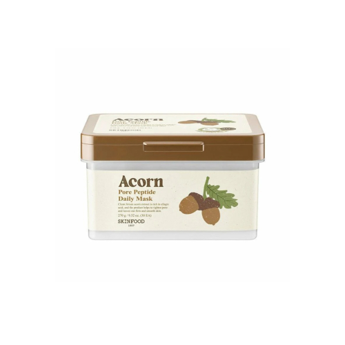 Skinfood - Masque visage quotidien Acorn Pore Peptide - 30 uds