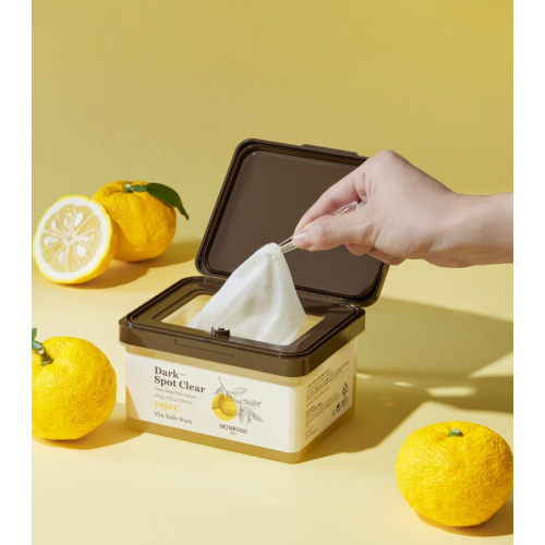 Skinfood - Masque visage quotidien Yuja C Vita - 30 pièces