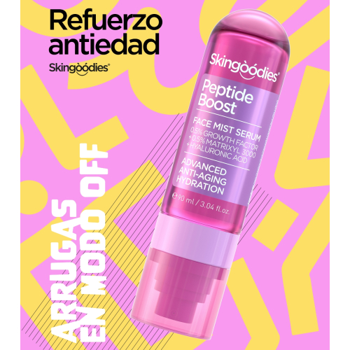 Skingoodies - Sérum brume anti-âge pour le visage - Peptide Boost