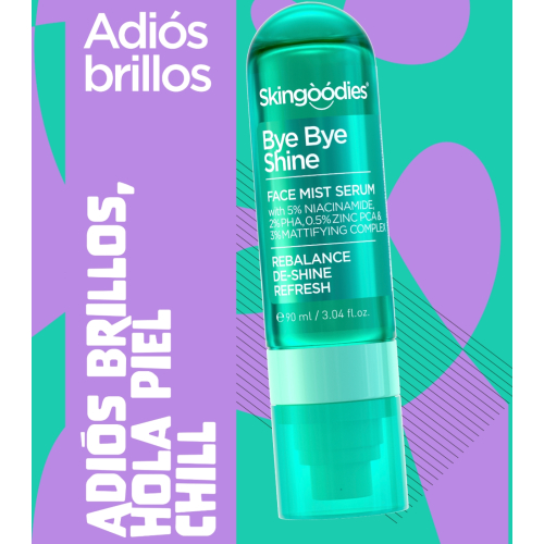 Skingoodies - Sérum visage en brume oil-control - Bye Bye Shine