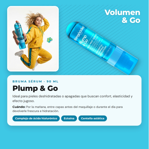 Skingoodies - Ensemble Complet de 5 Sérums Faciaux en Brume 90 ml Chacun Protection Hydratation Luminosité Contrôle des Brillances et Fermeté Végétalien et Non Testé sur les Animaux