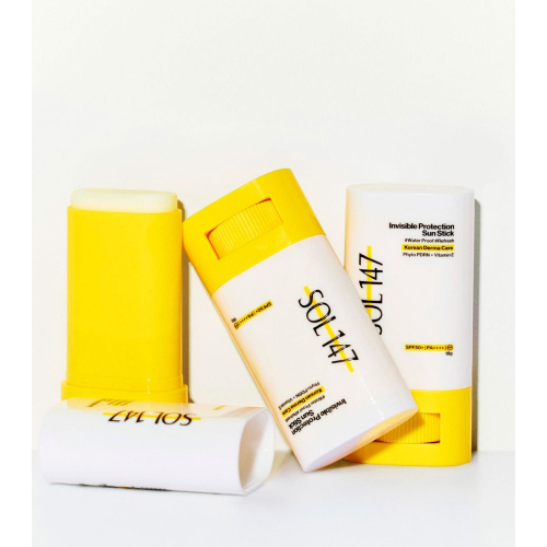 Sol147 - Crème solaire pour le visage en stick WaterProof SPF50+ PA++++