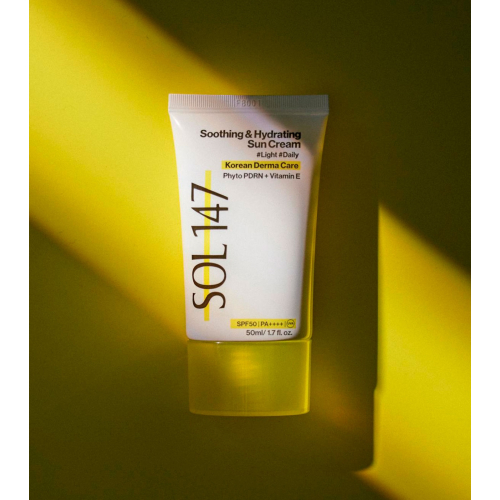 Sol147 - Crème solaire pour le visage SPF50+ PA++++