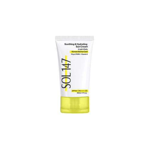 Sol147 - Crème solaire pour le visage SPF50+ PA++++