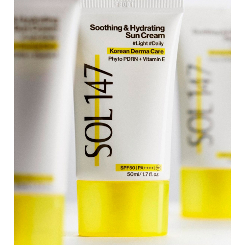 Sol147 - Crème solaire pour le visage SPF50+ PA++++