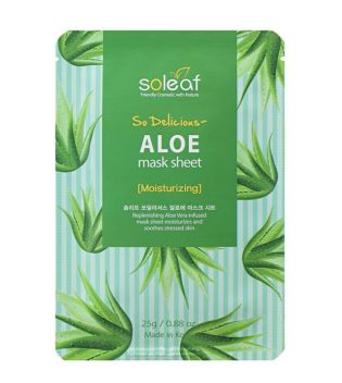 Soleaf - Masque hydratant So Delicious - Aloe