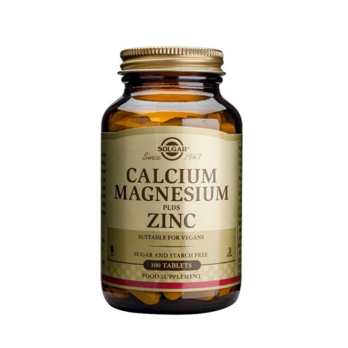 SOLGAR - Complément alimentaire - Calcium et magnésium avec zinc