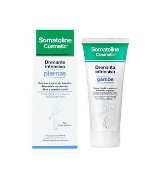 Somatoline Cosmetic - Gel drainant jambes intensif à l'extrait de petit houx et à l'escine naturelle
