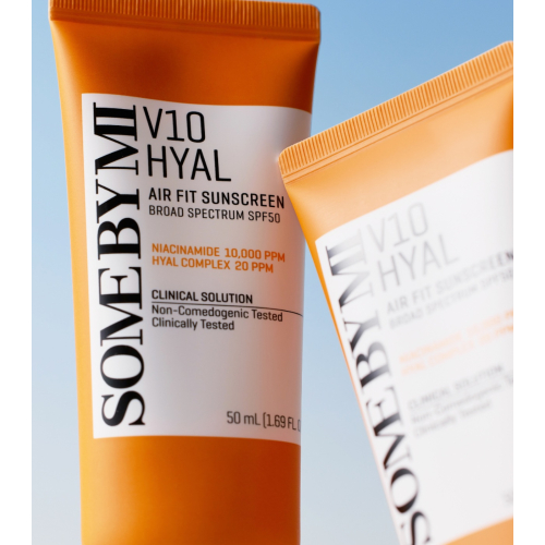 Some by mi - Crème solaire visage V10 Hyal Air Fit SPF50+