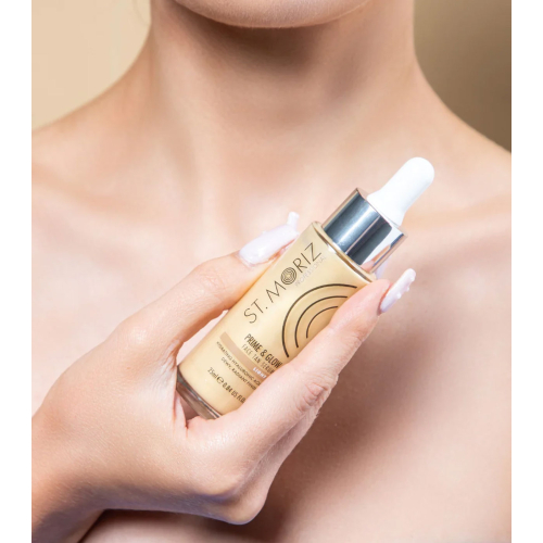 St. Moriz - Sérum autobronzant pour le visage Prime & Glow - Léger