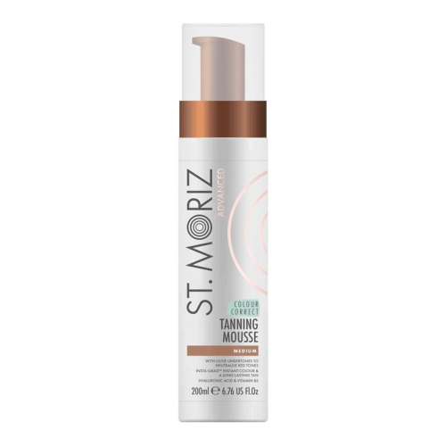 St. Moriz - Mousse autobronzante correctrice de couleur - Medium