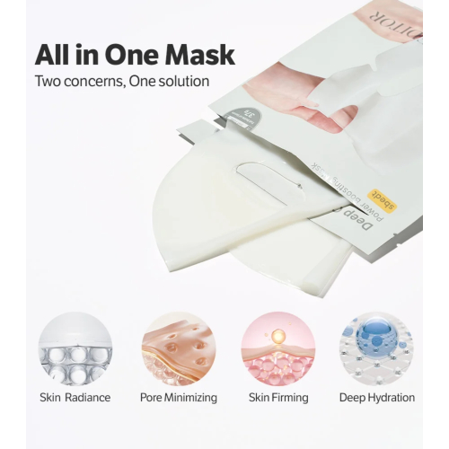 Sungboon Editor - Pack de 4 masques faciaux - Deep Collagen