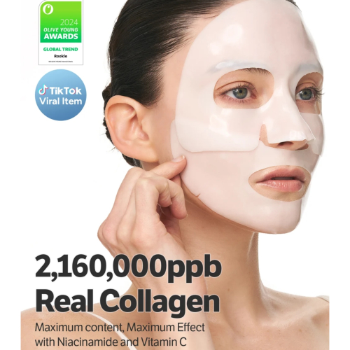 Sungboon Editor - Pack de 4 masques faciaux - Deep Collagen Niacin Vita C
