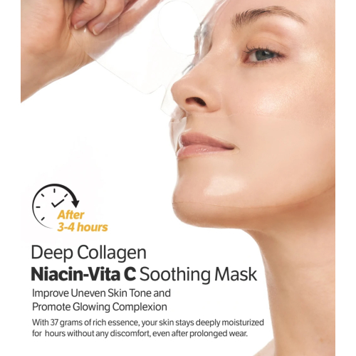 Sungboon Editor - Pack de 4 masques faciaux - Deep Collagen Niacin Vita C