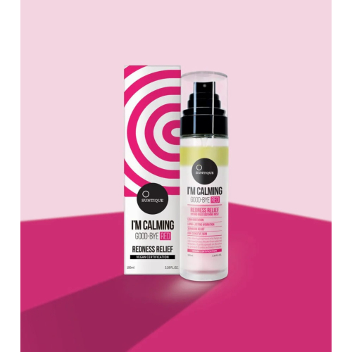 SUNTIQUE - Brume visage I´m calming Good Bye Red