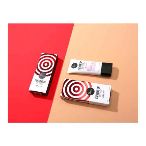 Suntique - Crème solaire et base de maquillage I'm Tone Up Multi Base  - SPF50 +