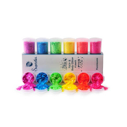 Superstar - Paillettes pour le visage et le corps Chunky Mix - Fluorescent