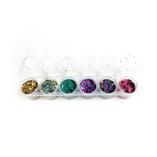 Superstar - Paillettes pour le visage et le corps Chunky Mix - Crazy