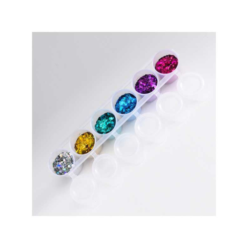 Superstar - Paillettes pour le visage et le corps Chunky Mix - Laser