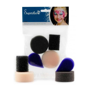 Superstar - Pack de 4 éponges pour Aquacolor - Mix