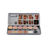 Superstar - Palette de 12 Aquacolors de base pour le visage et le corps Skin Tone