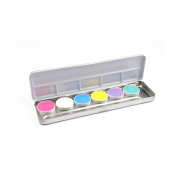 Superstar - Palette de 6 Aquacolors pastel pour le visage et le corps