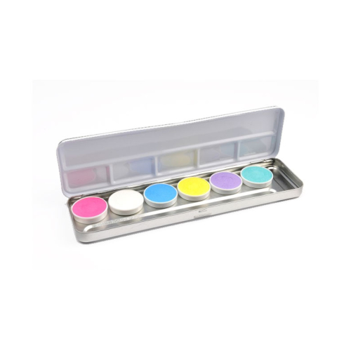 Superstar - Palette de 6 Aquacolors pastel pour le visage et le corps