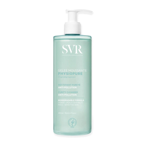 SVR - *Physiopure* - Gel nettoyant visage purifiant et anti-pollution 400ml